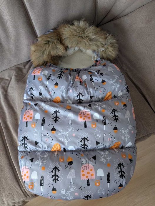 Комбинезон + конверт (кокон) + шапка