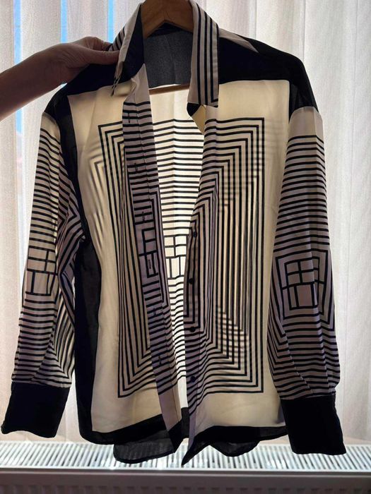 Дамска копринена риза