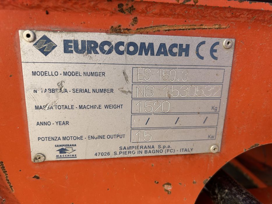 Miniexcavator 1.6 tone Eurocomach ES 150.3