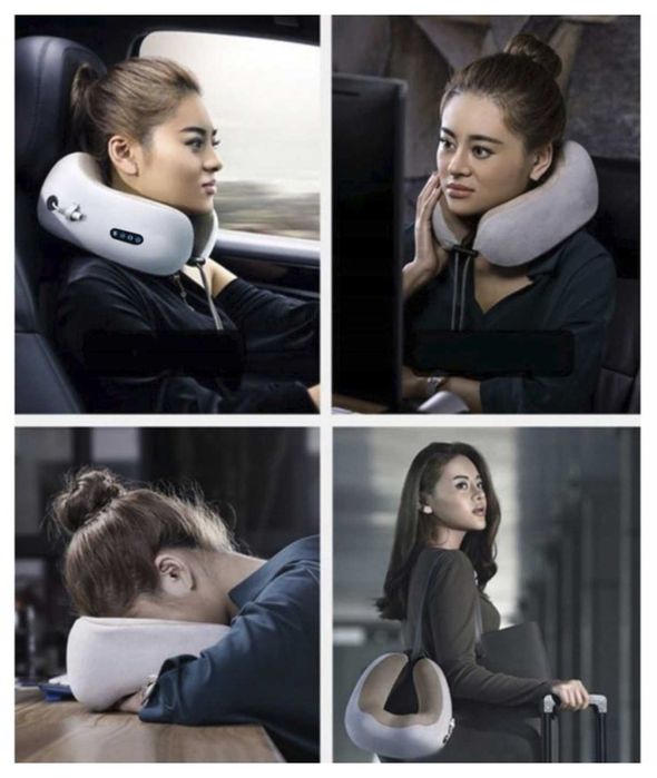 Perna YIYI 2in1 masaj cervical shiatsu +caldura elimina durerea de gat