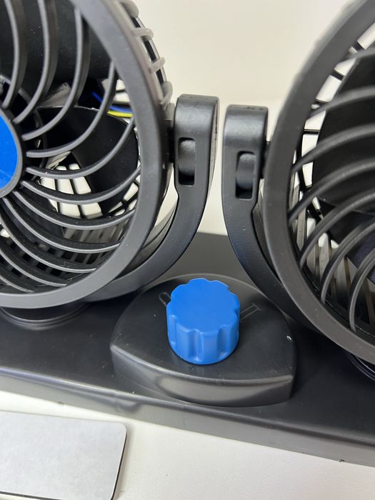 Авто вентилятор двойной мощный