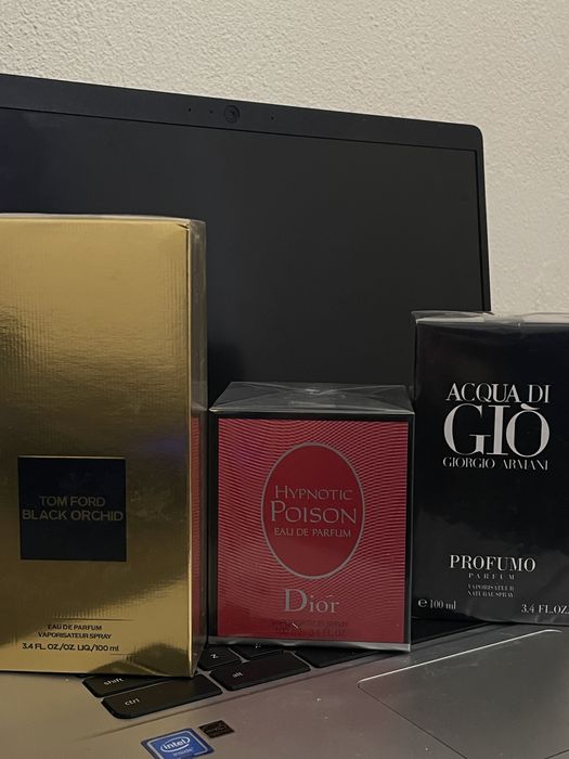 Парфюми Versage, Dior, Tom Ford