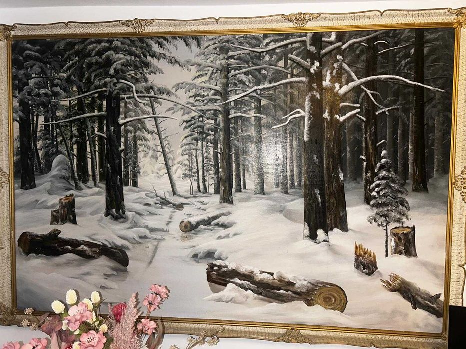 Tablou pictat în ulei !!!