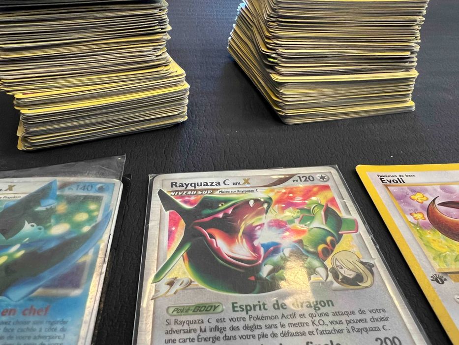 Carti Pokemon TCG Rare, Holo si Bulk seturi vechi [FRANCEZA]