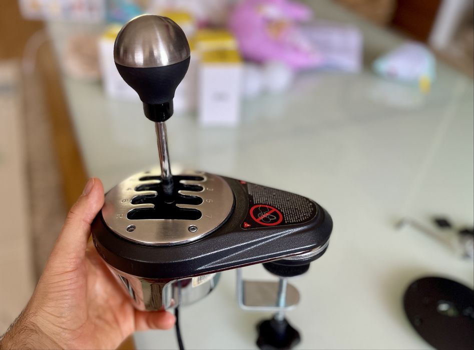 Thrustmaster TH8A Shifter – schimbător 7+1 + secvențial PS5 PS4 Xbox PC