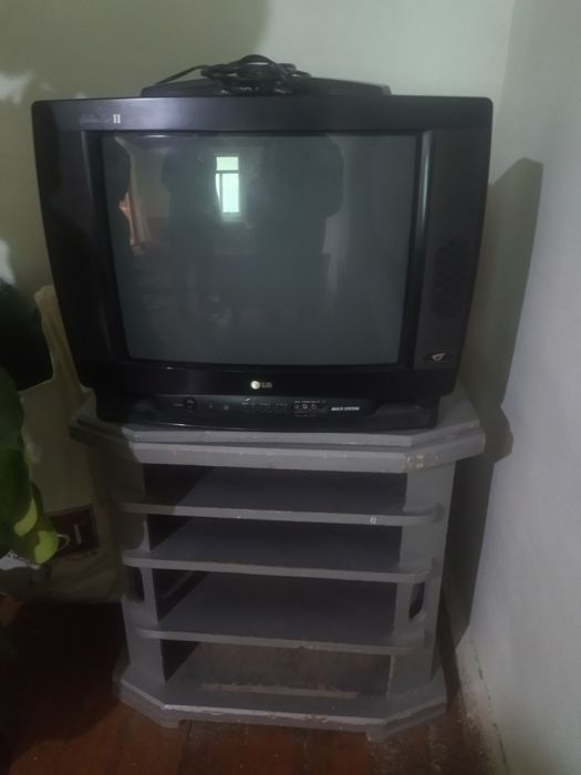 Televizor patsafkasi bilan birga