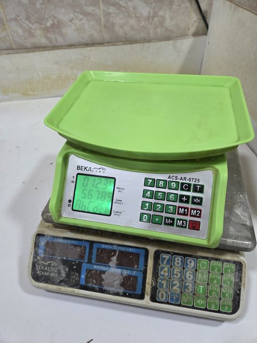 Весы б/у 7000тг за обе