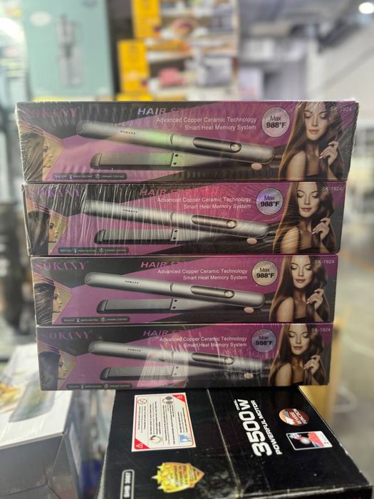 Утюжок для волос, Плойка