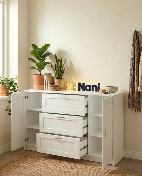 Тумба SIRI с ящиками и дверцами. Стиль и европейское качество