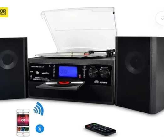 Pickup Bluetooth CD player radio FM casetă