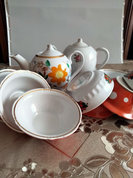 Салатницы фарфоровые .  СССР