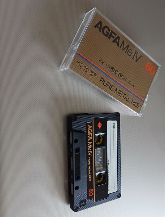 Casetă audio Metal Agfa HDX de 60min