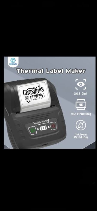 Imprimanta termica pt etichete cu lipici sau nu