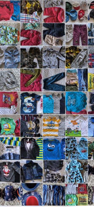 Вещи для мальчика от 98см до 116см.