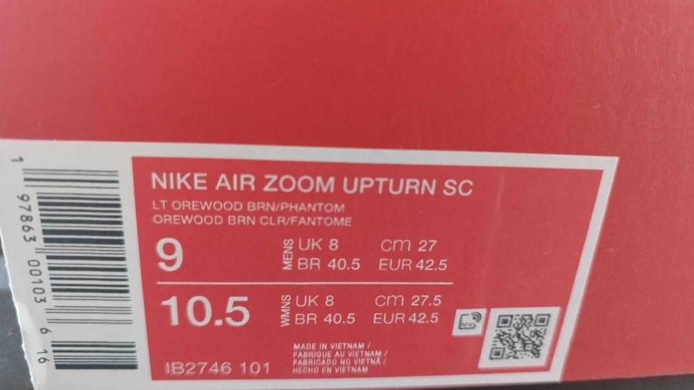 Нови оригинални маратонки Nike Air Zoom номер 42.5