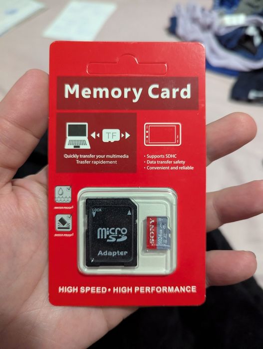 Card Sony micro sd