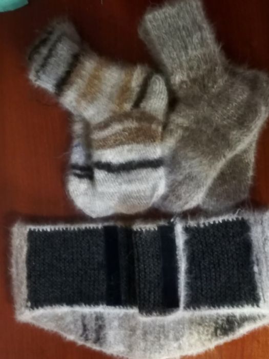 Носки,пояса,наколенники,100%собачья шерсть