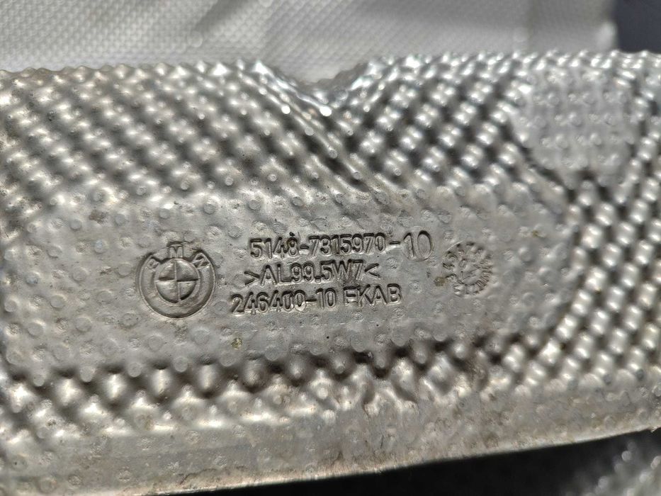 Scut Termic Esapament / Protectie Termica Galerie Evacuare BMW Seria 1 (F40) 2019–2024 / Cod OEM 51487315970 (4C2)
