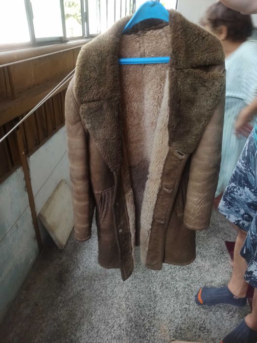 Мъжки кожух овча кожа