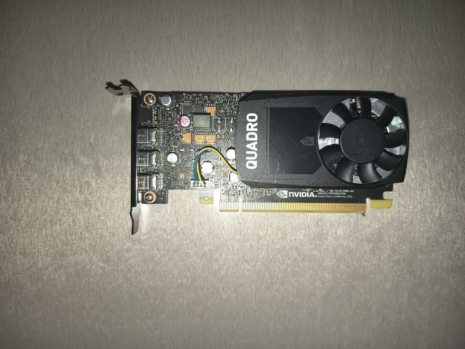 Placa video light gaming/editari, Nvidia Quadro P400, 2gb ddr5, 3 x DP