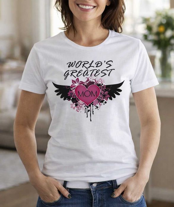 8-МИ МАРТ! ПОДАРЪК за МАМА, БАБА, ЛЕЛЯ! Тениски ''Най-добра майка''!