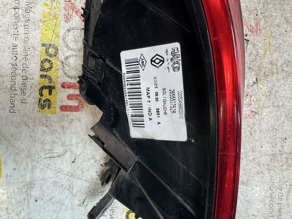 Stop lampa stanga spate pe aripa Renault Clio 4 hatcback 2013-2020