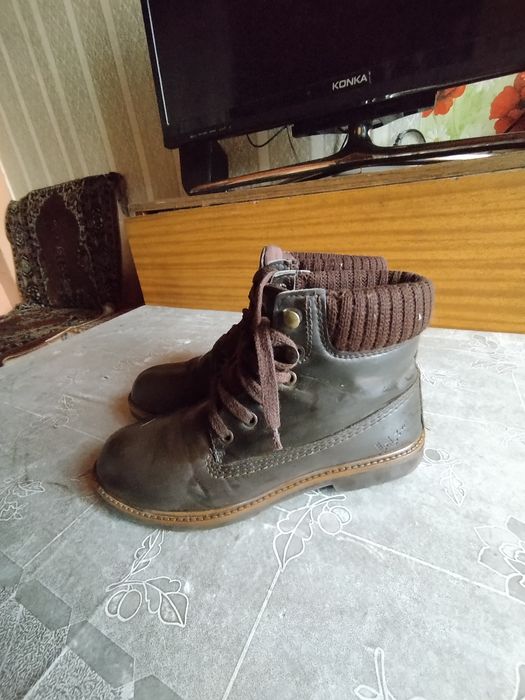 Кожаные ботинки(Турция)36р