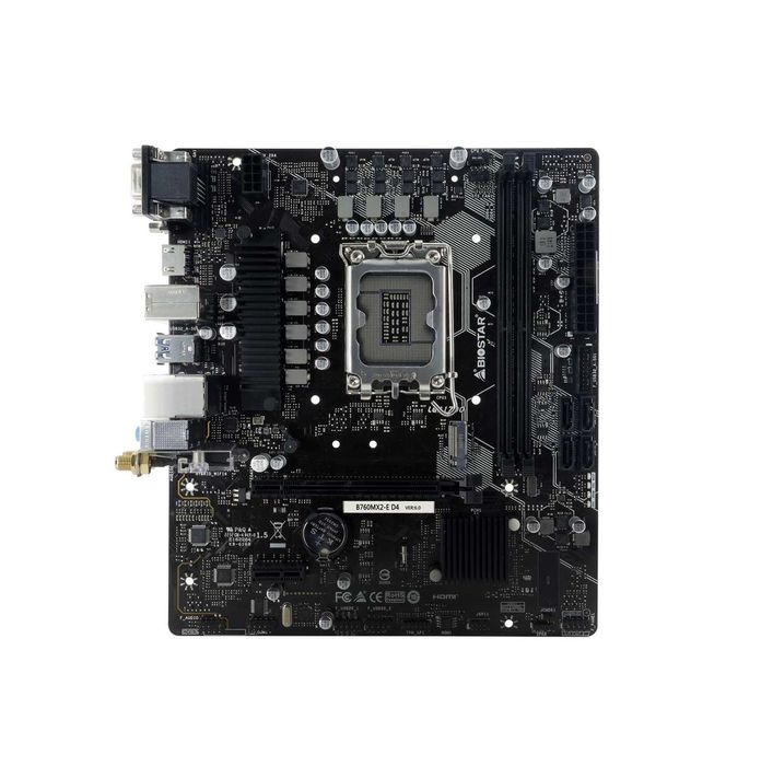 | Материнская Плата BIOSTAR B760MX2 E-D4