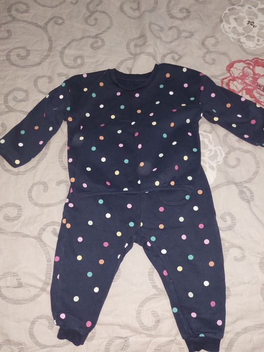 Детски ватиран екип за момиче Georgе/Джордж 1,5-2г.