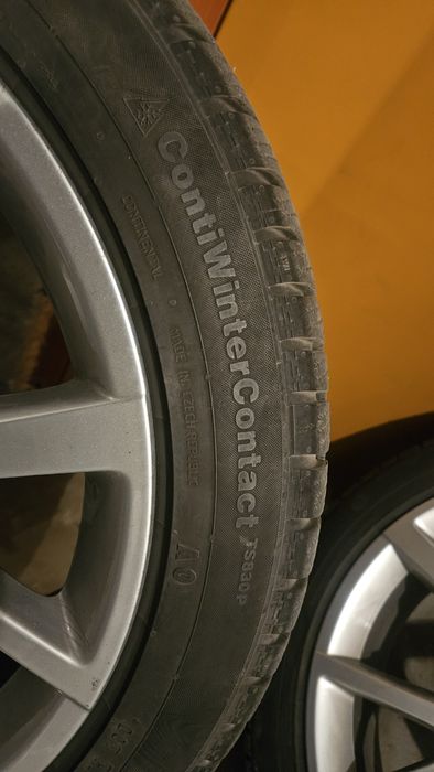 Продавам джанти 19 цола със зимни гуми от Ауди А7