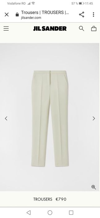 Pantaloni damă Jil Sander