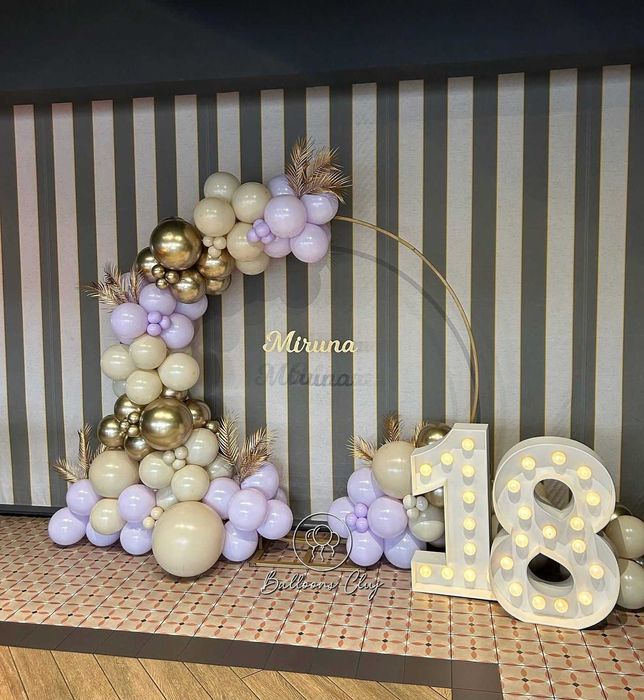 Photo Corner și Decoruri cu Baloane Evenimente