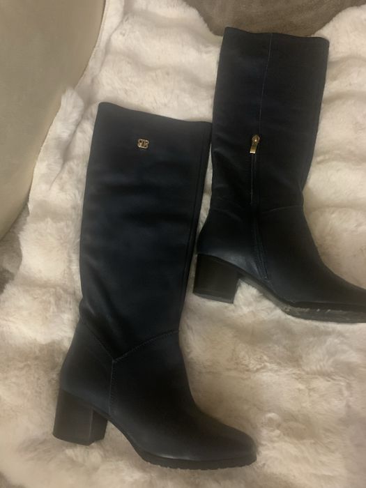 Сапоги натуральная кожа