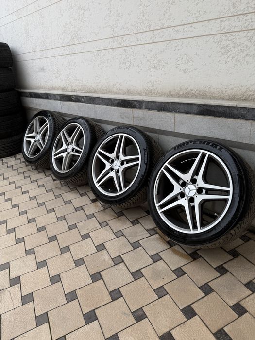Продам AMG диски + Балон IMPERIAL 225/45 R17 Состаяние Отличное