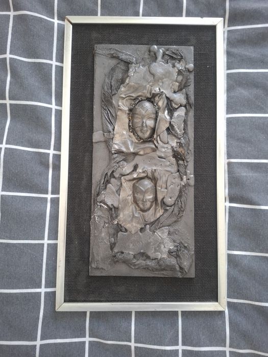 Tablou foarte vechi  creat manual