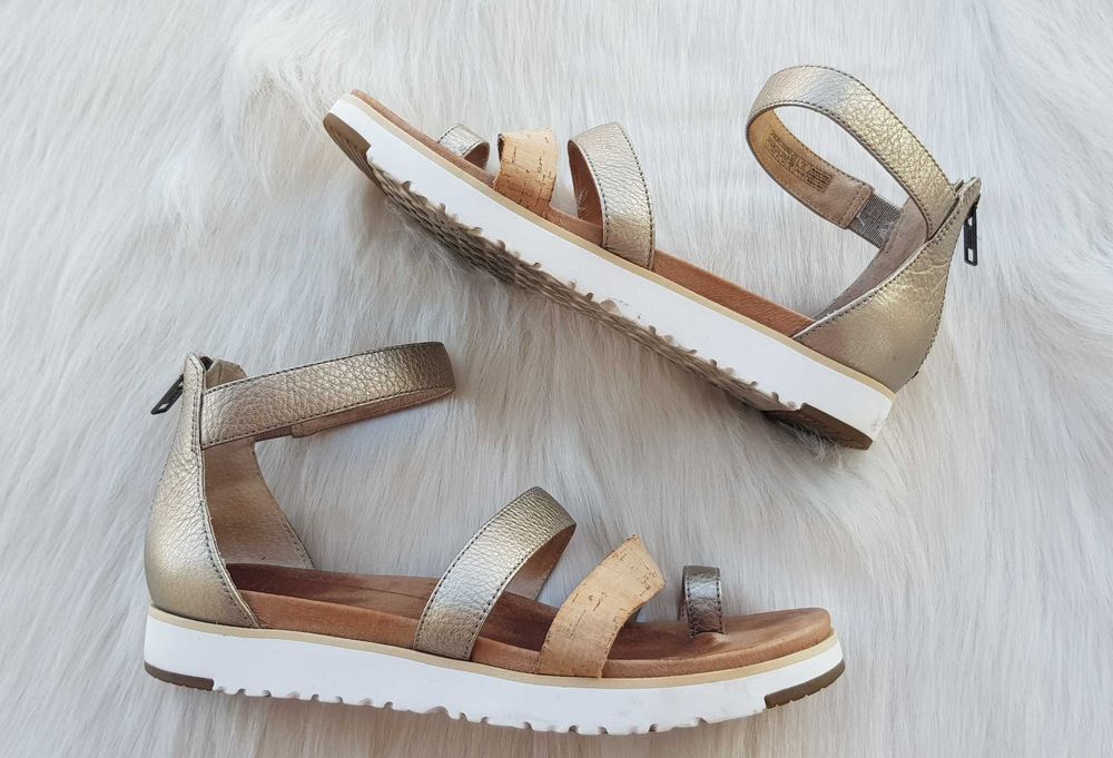 Дамски сандали UGG №37/38 естествена кожа