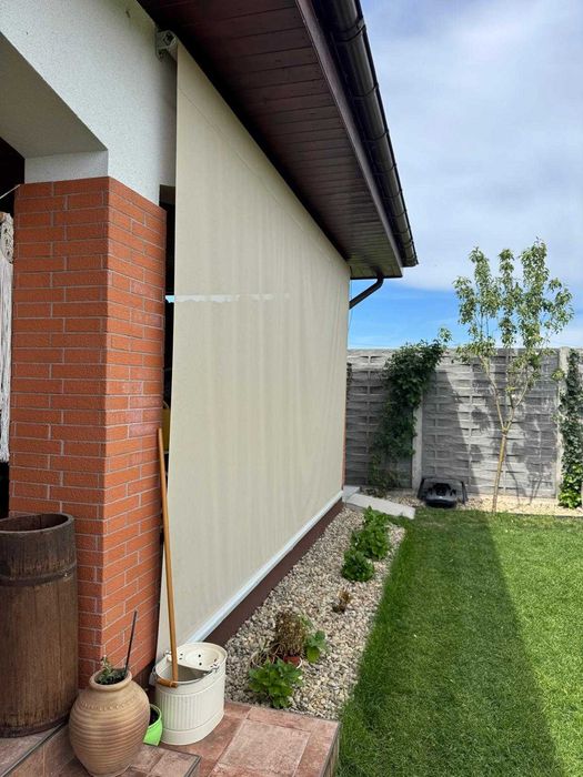 Kit Rulou inchidere terasa manual – tub Ø70, reductor 9:1, manivela