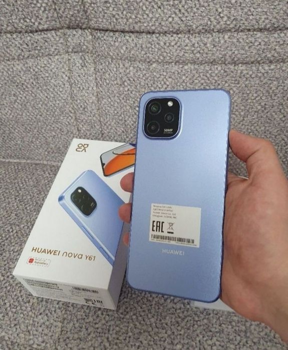 Srochna sotiladi Huawei Nova Y61 4/128Gb 4G Xolati ideal Zo'r Igravoy