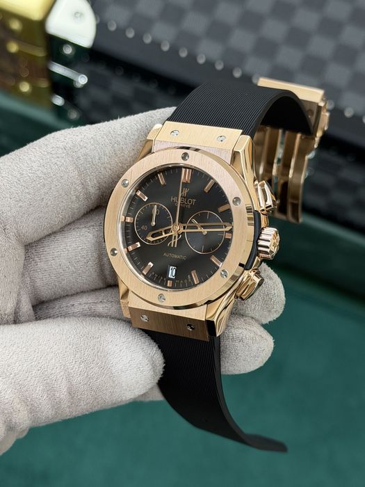 HB Classic Fusion Chronograph Gold