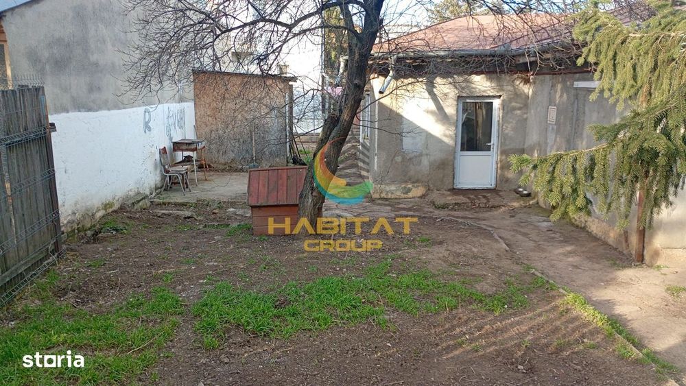 Teren 305 mp + casă demolabilă  Berceni –Luica utilități