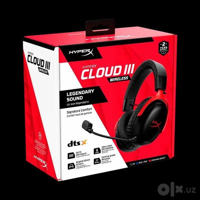 HyperX Cloud 3  Wireless (беспроводная)