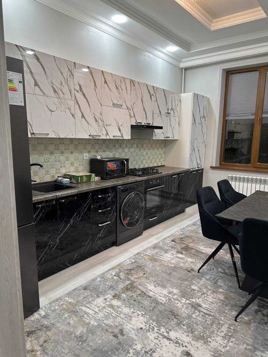 R1 Сдаётся НОВАЯ квартира 1/7/12 в Алмазарском р-не, ЖК NRG Жомий!