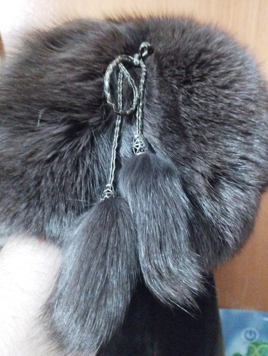 Шуба мутон 54 р. и шапка песец