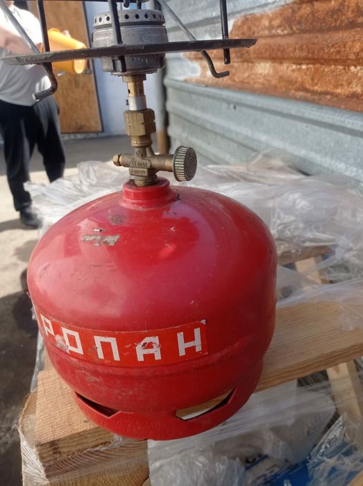 Продам газбалон с комфоркой