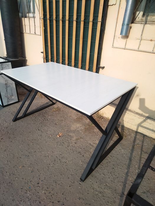 ЛОФТ кампуютер стол. Еғилувчи, 1,20/0,80/0,60(Разборний) стол. Биринчи