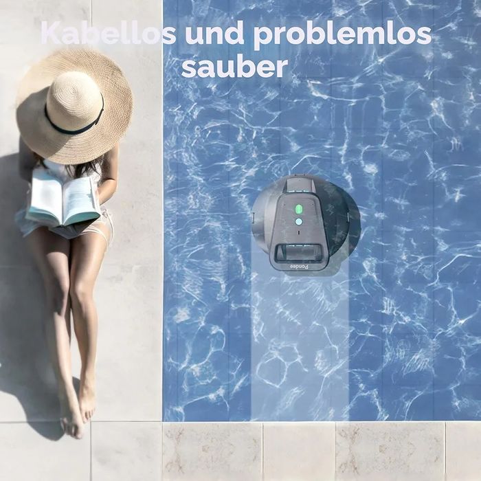 Aspirator piscina X1 Pool Robot, Battery Pool Vacuum Cleaner with 120 Minutes Running Time