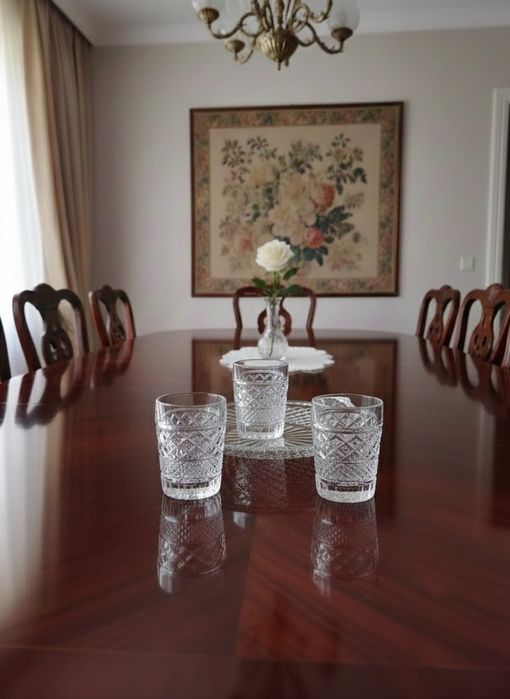 Гарафа с три чаши и плато