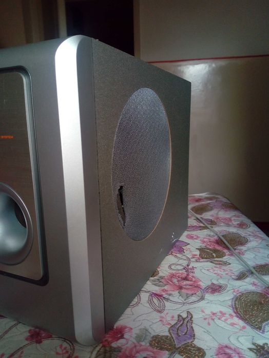 Vand transformator retea 150 Wati,sistem  Tevion 2.1 Dynamik Subwoofer
