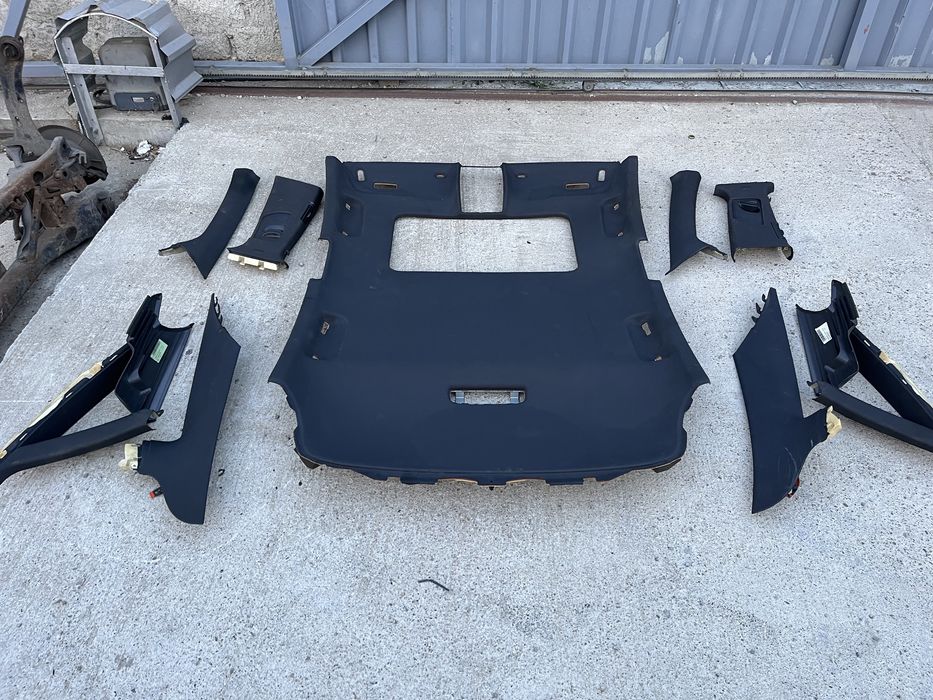 Plafon Negru Sline Audi A6 C6 2005-2009 Versiunea Cu Trapa