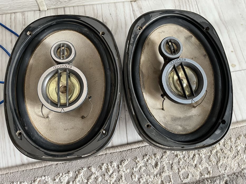 Kenwood калонка парымен,үлкен калонка усилительімен бірге
